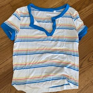 Pacsun multicolor striped shirt